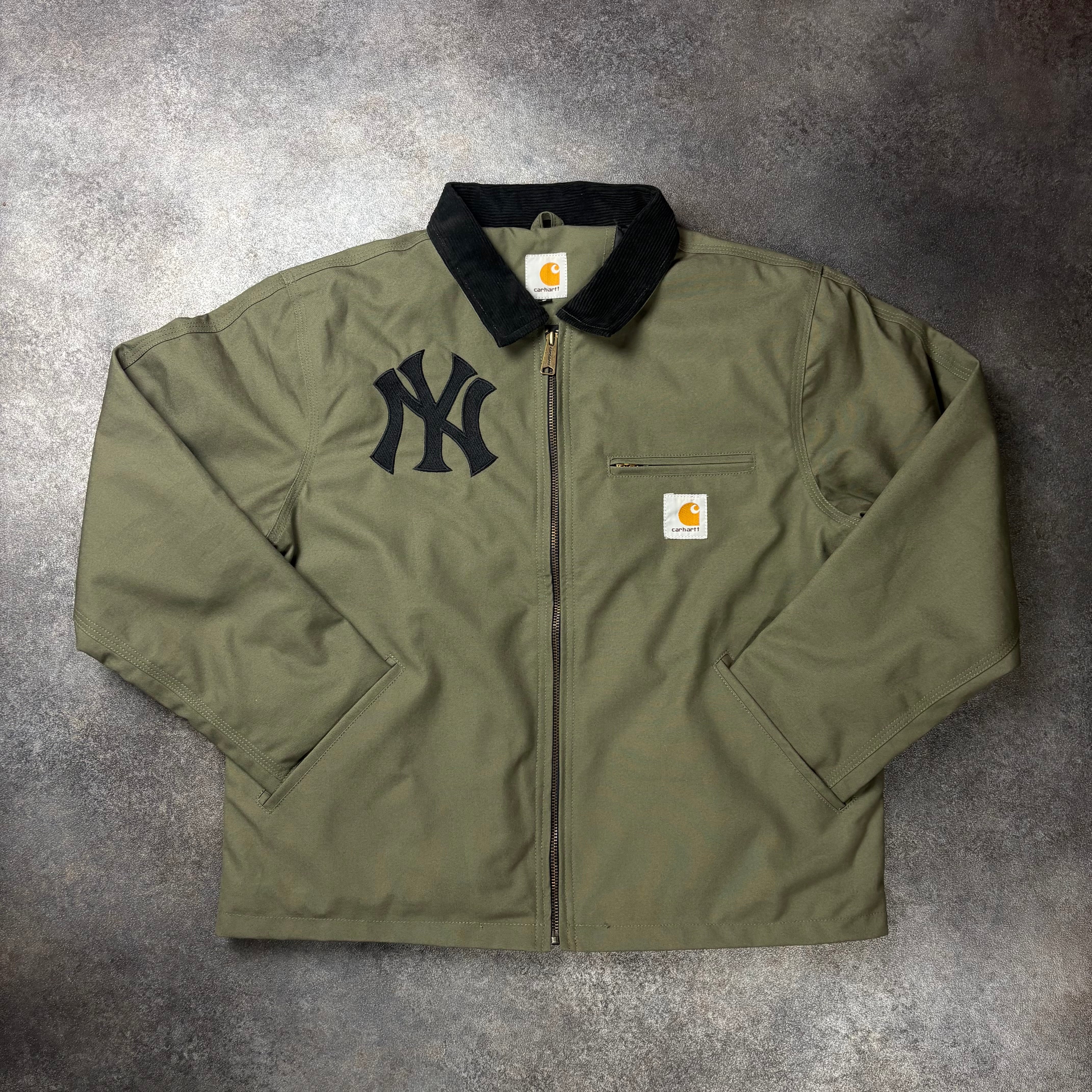 CARHARTT NY DETROIT JACKET - GREEN