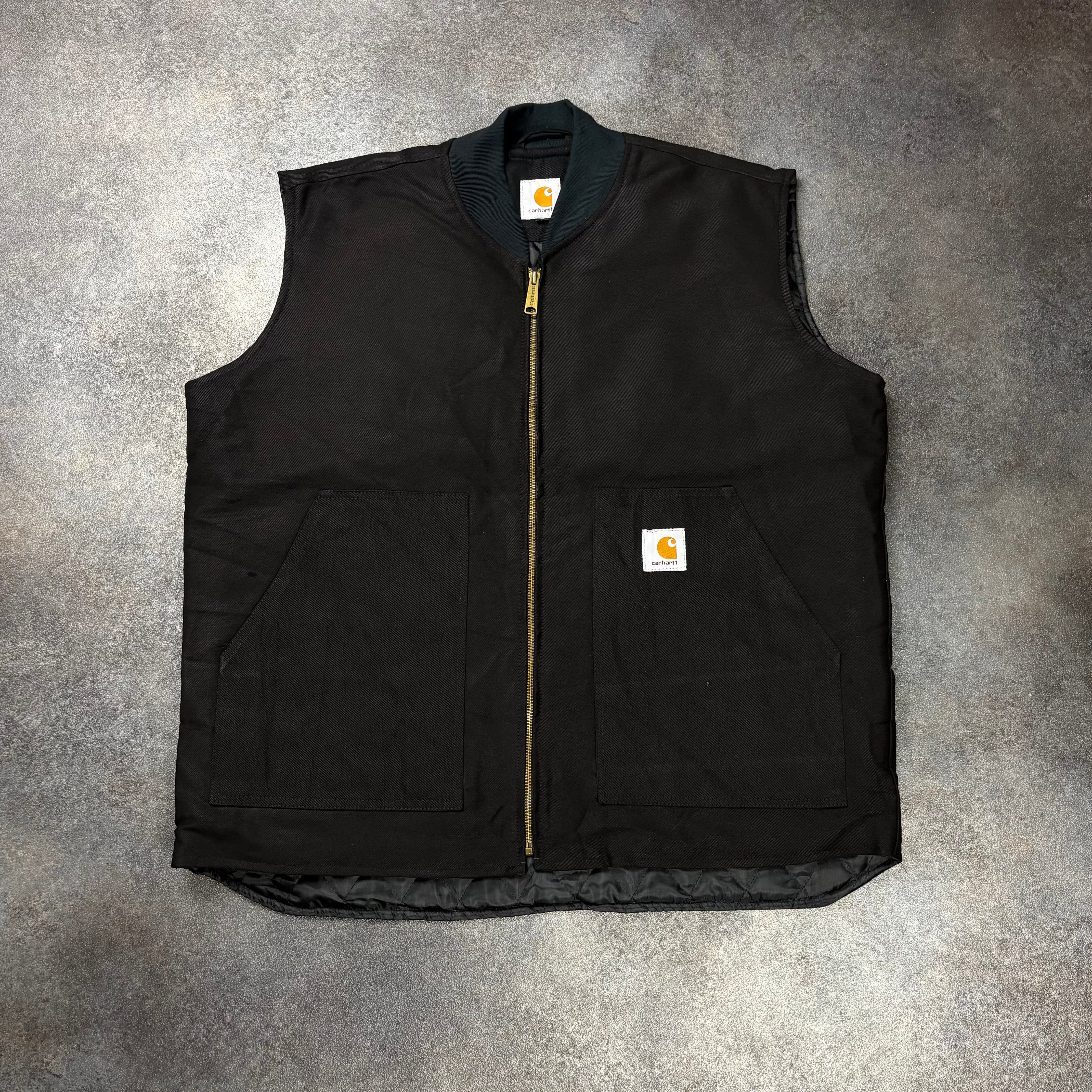 CARHARTT WORKWEAR PADDED GILET - BLACK