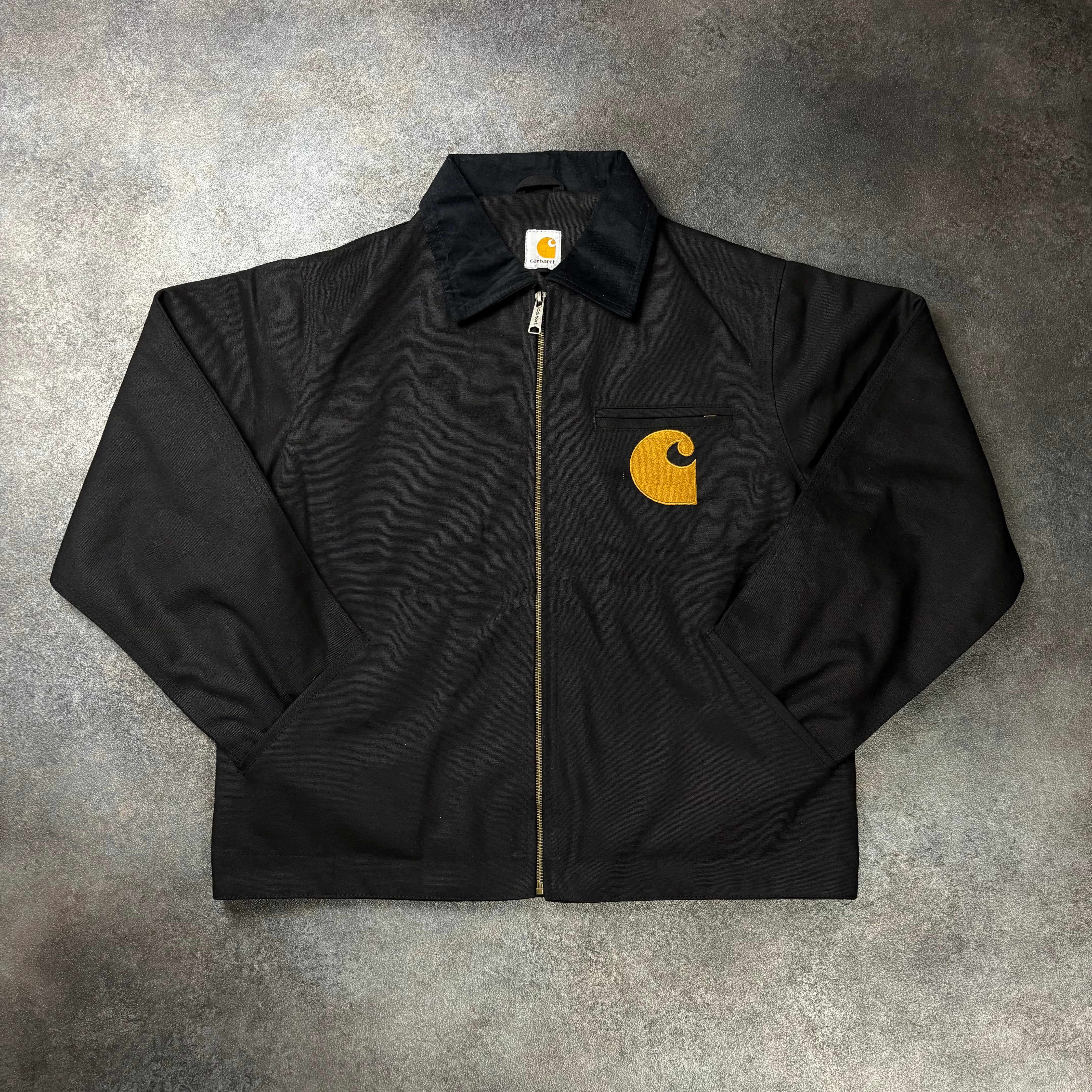 CARHARTT DETROIT ''BIG C LOGO'' - BLACK/GOLD