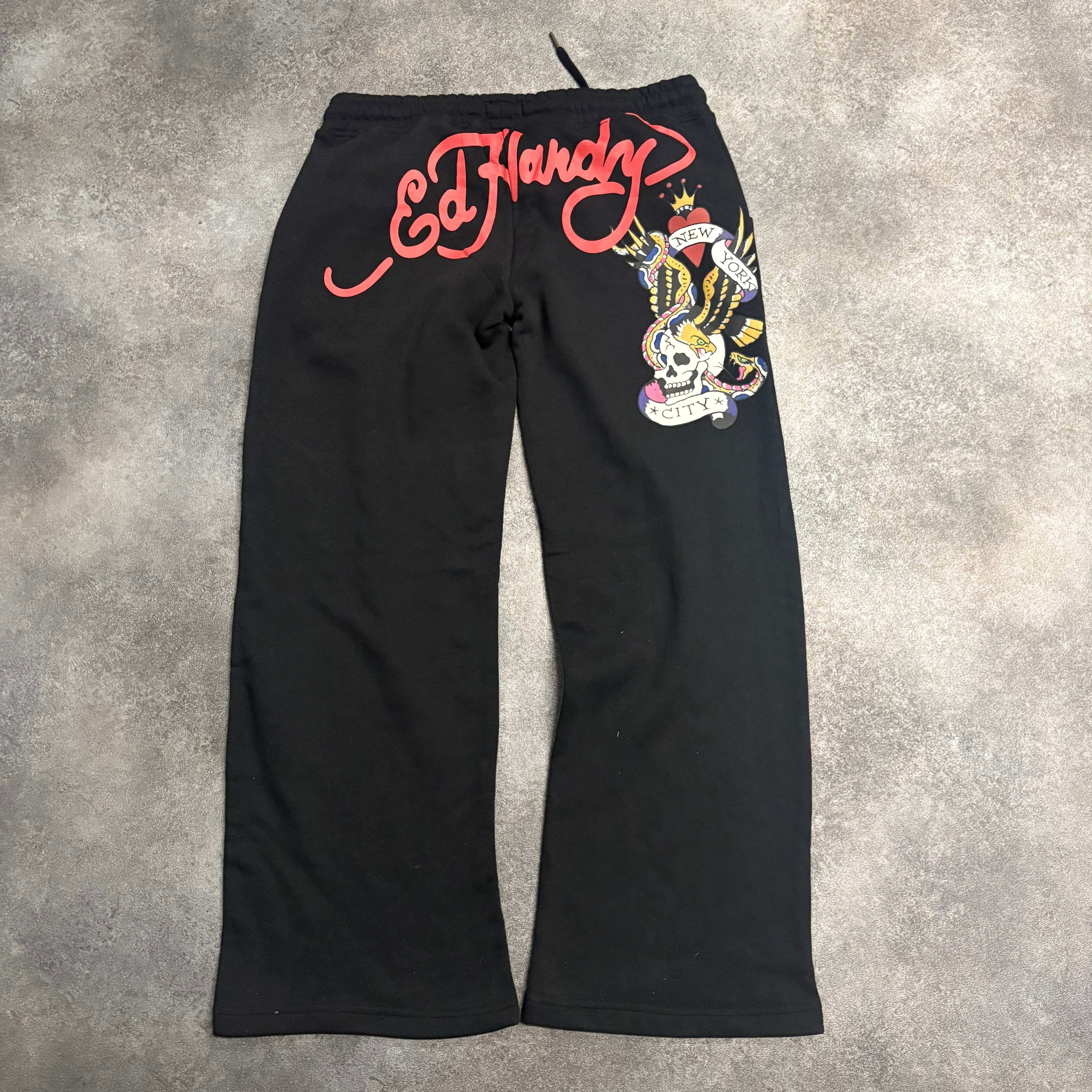 ED HARDY TRACKSUIT - BLACK