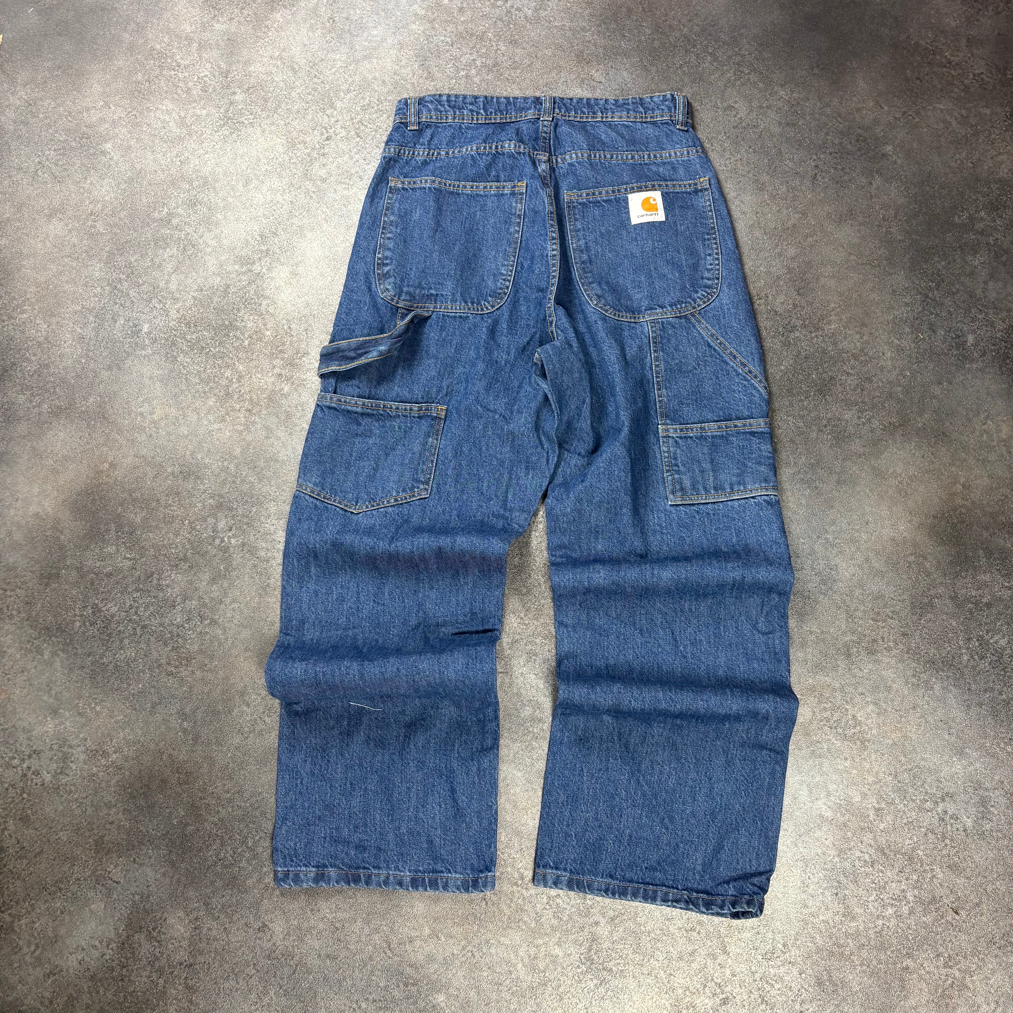 CARHARTT OG DOUBLE KNEE JEANS - BLUE