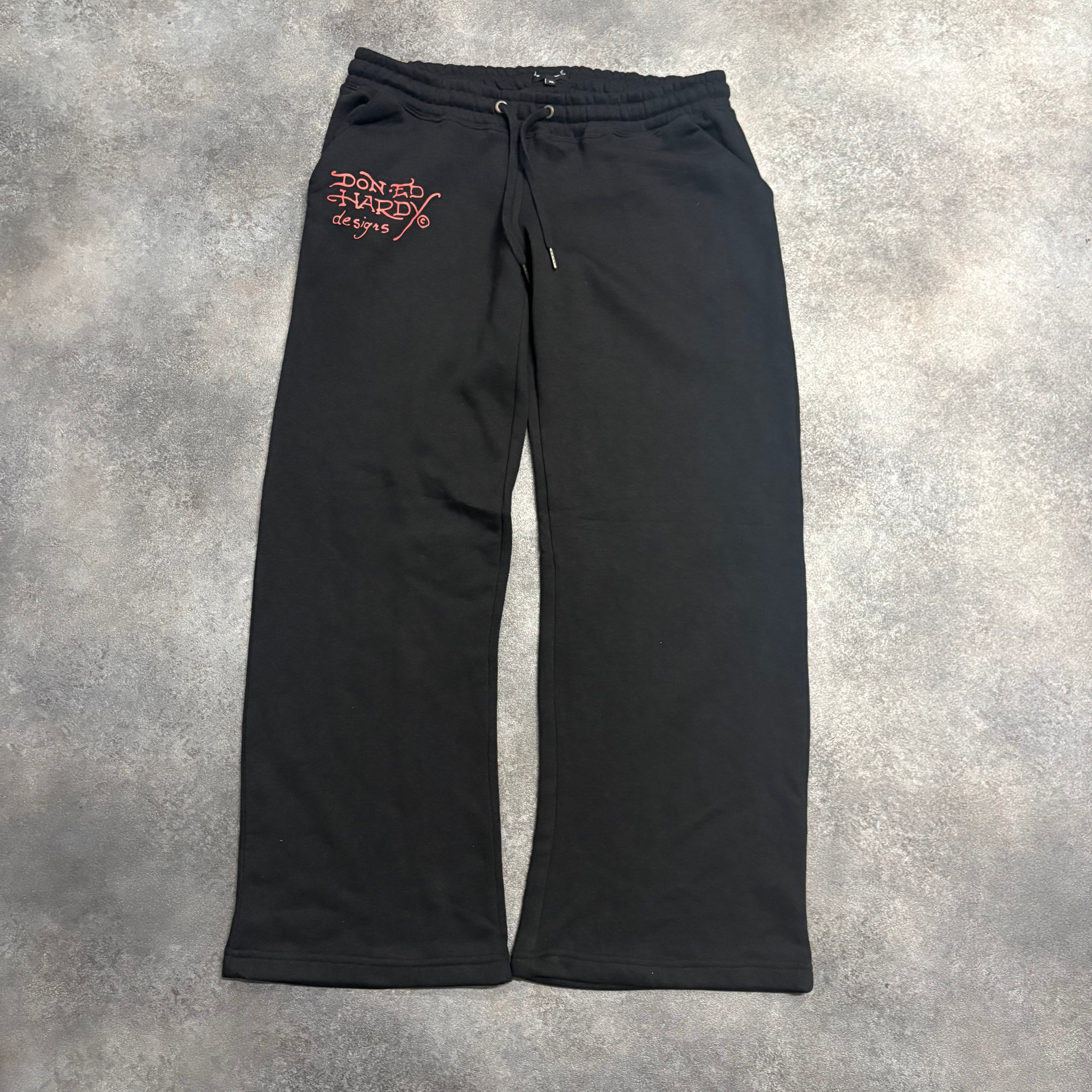 ED HARDY TRACKSUIT - BLACK
