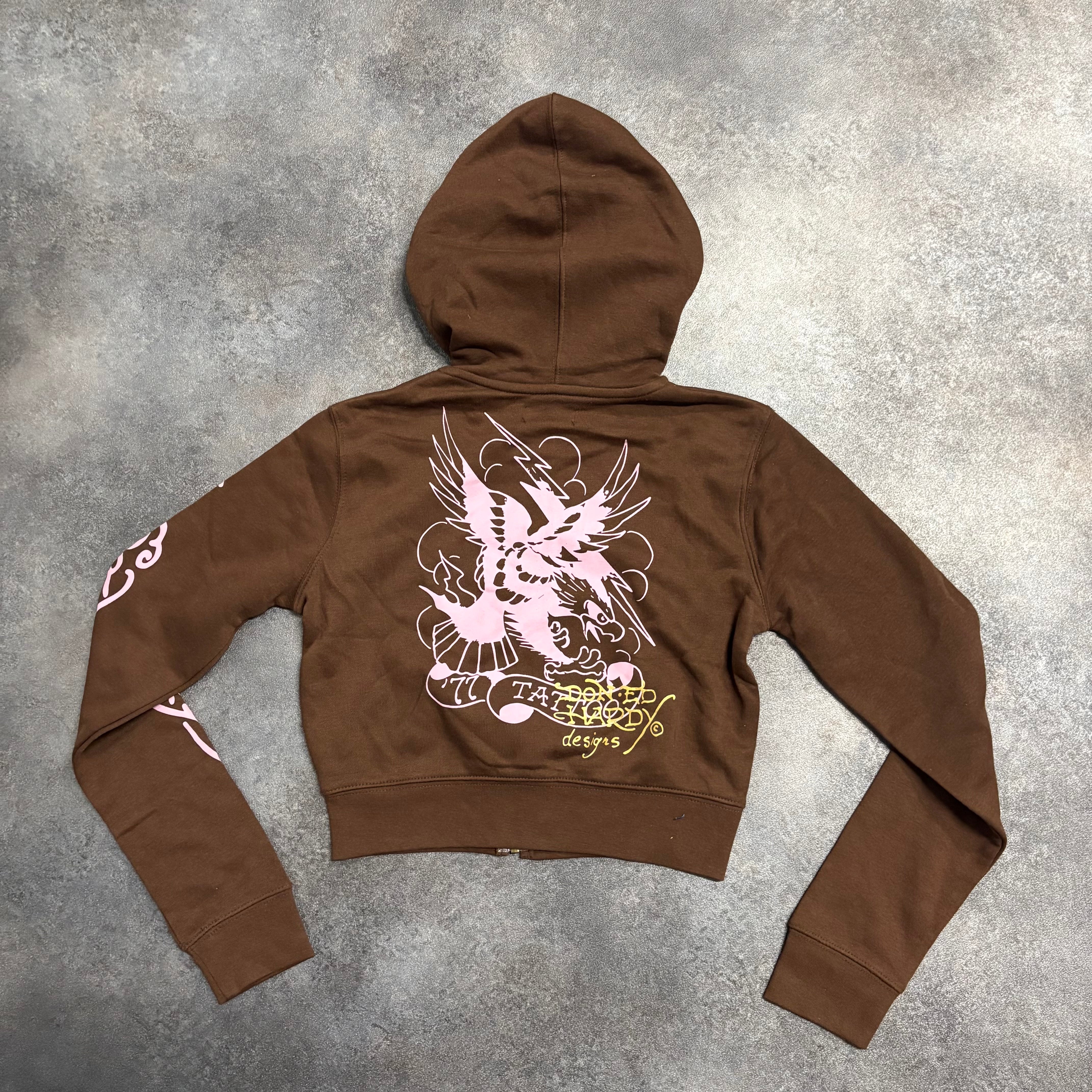 ED HARDY JUMPER - BROWN