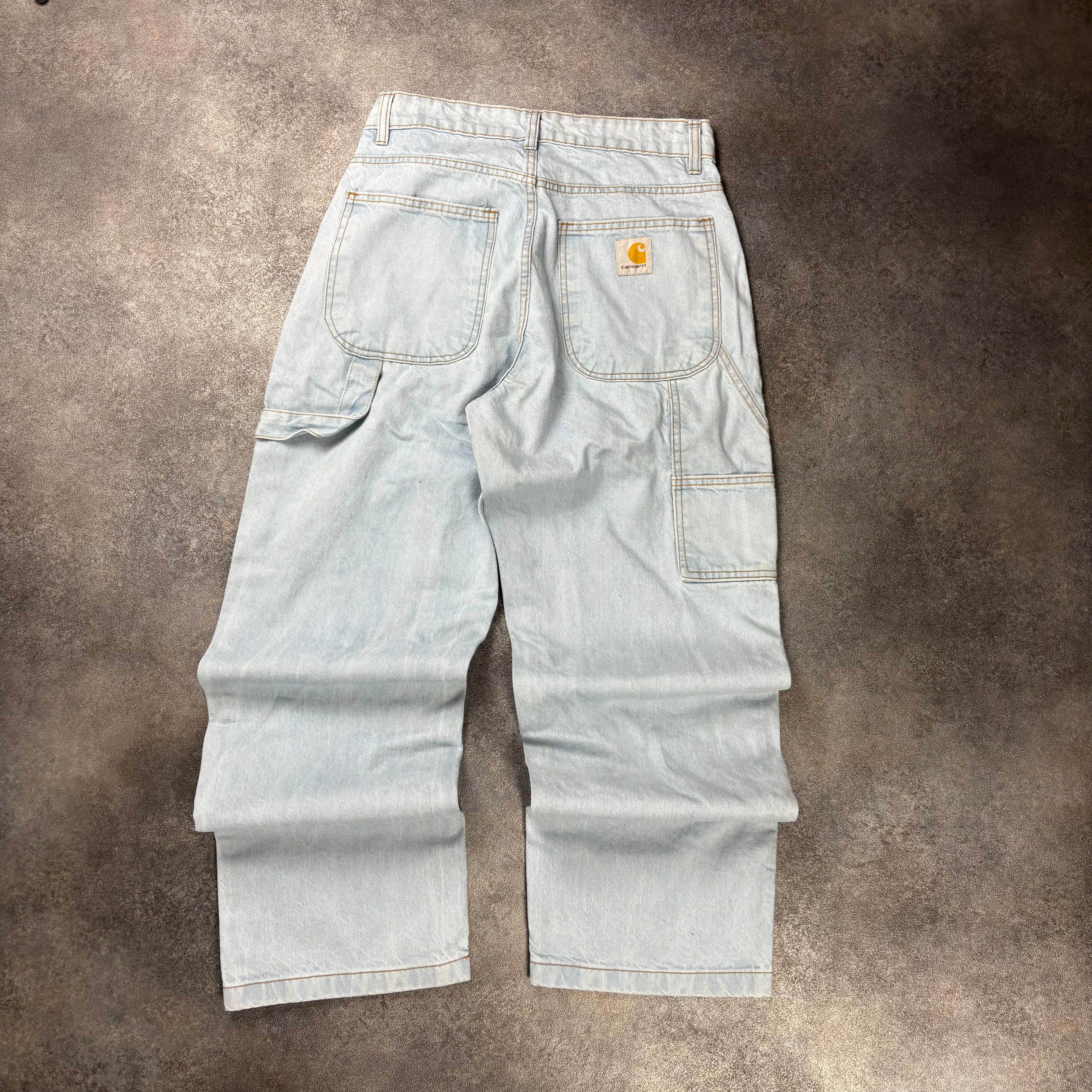 CARHARTT OG DOUBLE KNEE JEANS - LIGHT BLUE