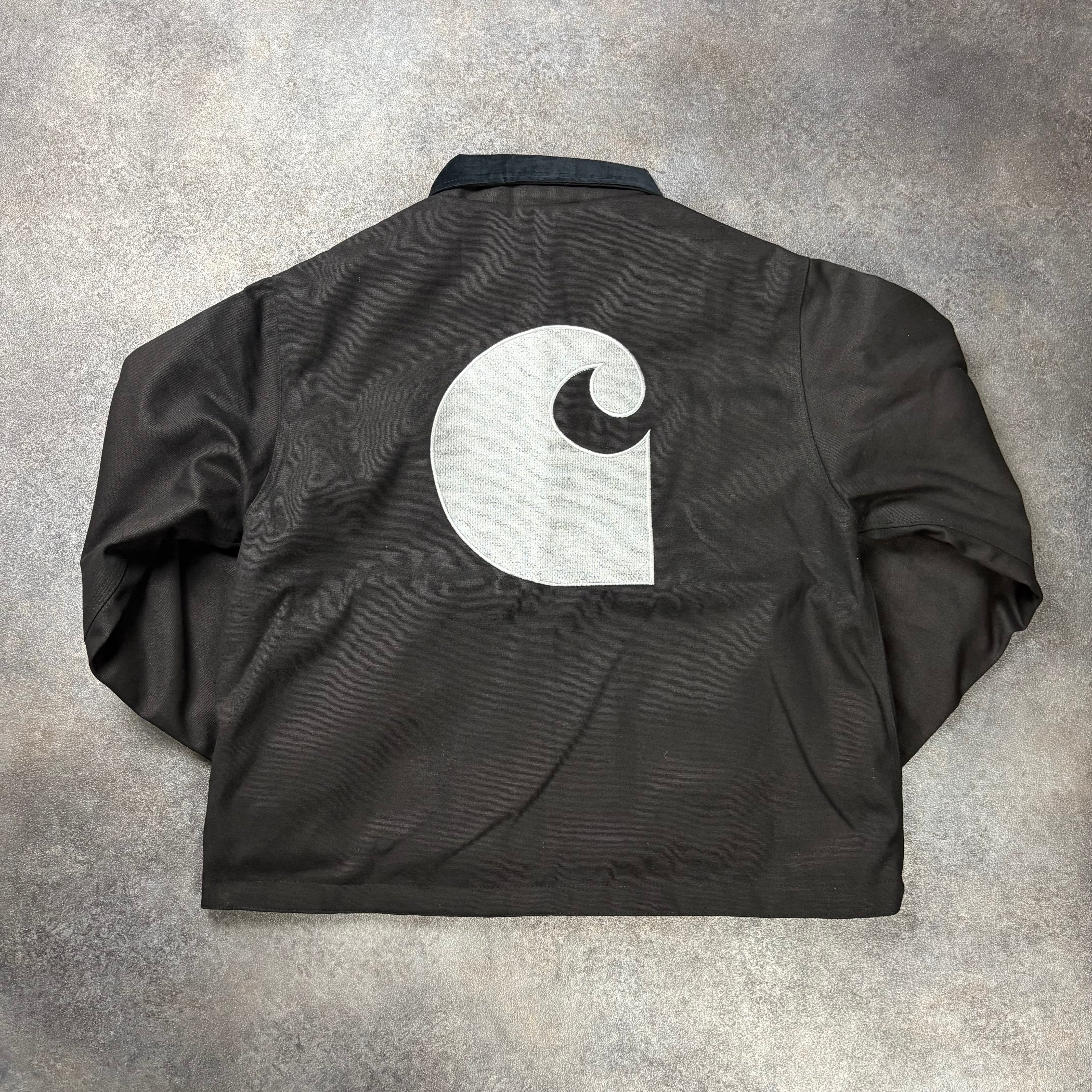 CARHARTT DETROIT ''BIG C LOGO'' - BLACK/WHITE