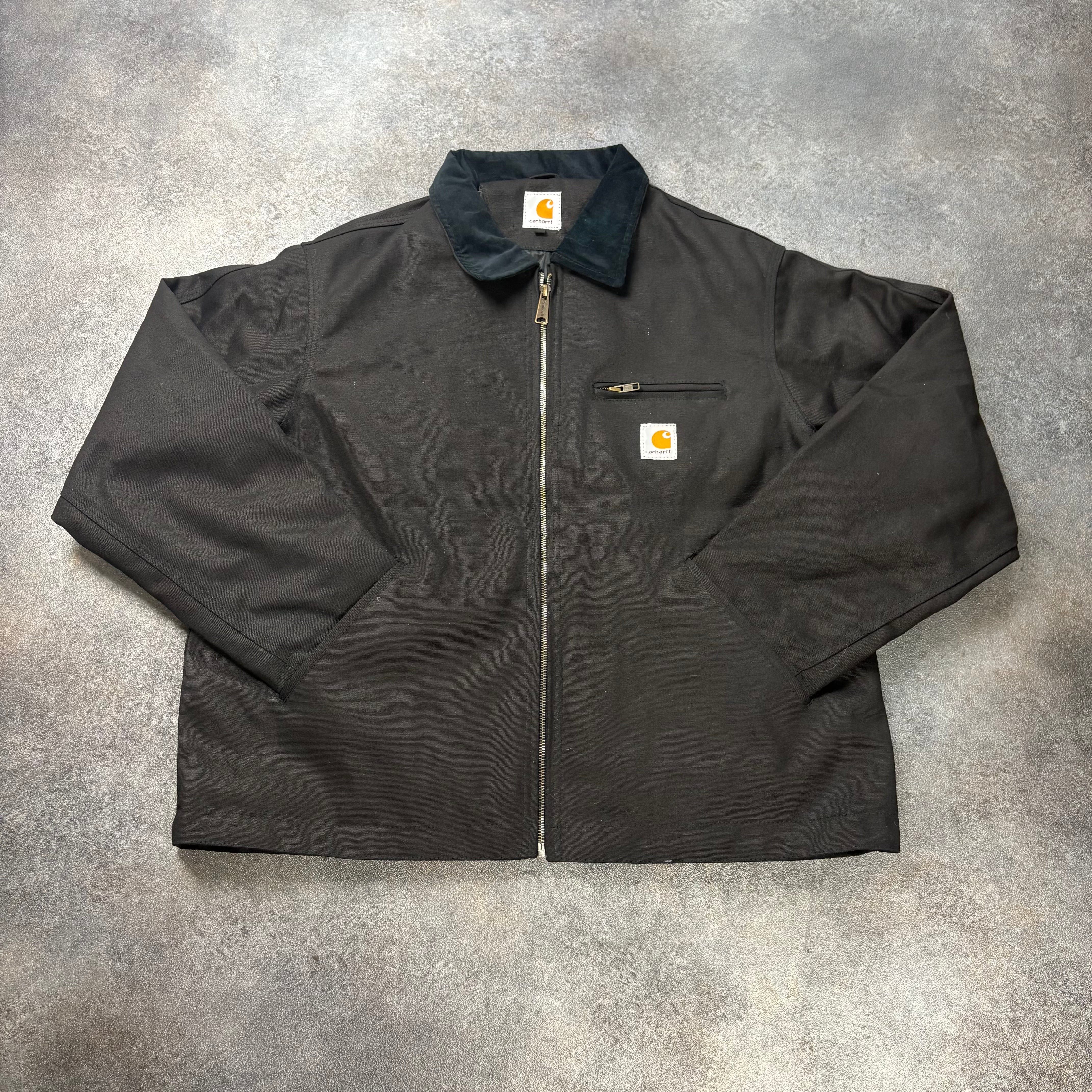 CARHARTT DETROIT JACKET - BLACK