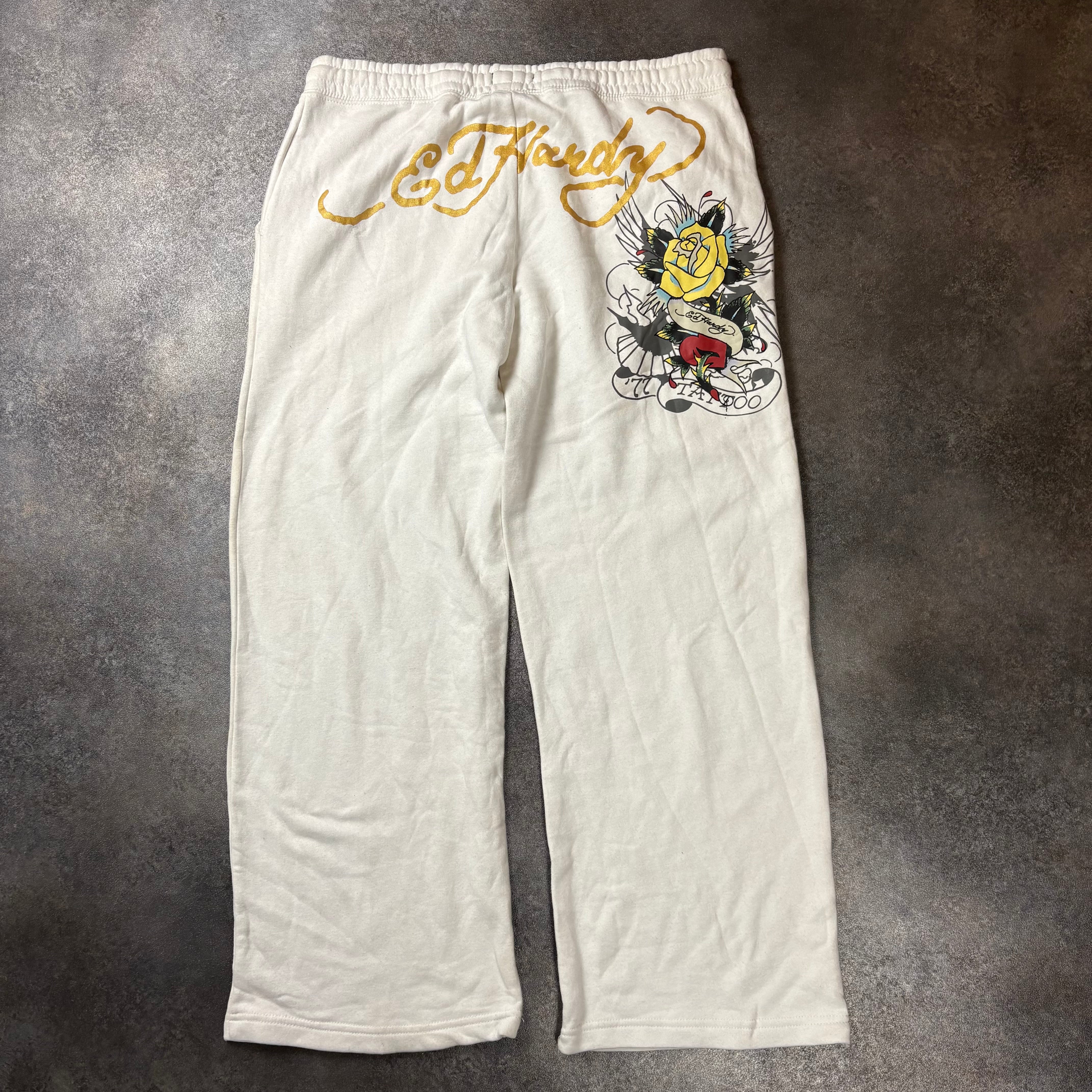ED HARDY TRACKSUIT - WHITE