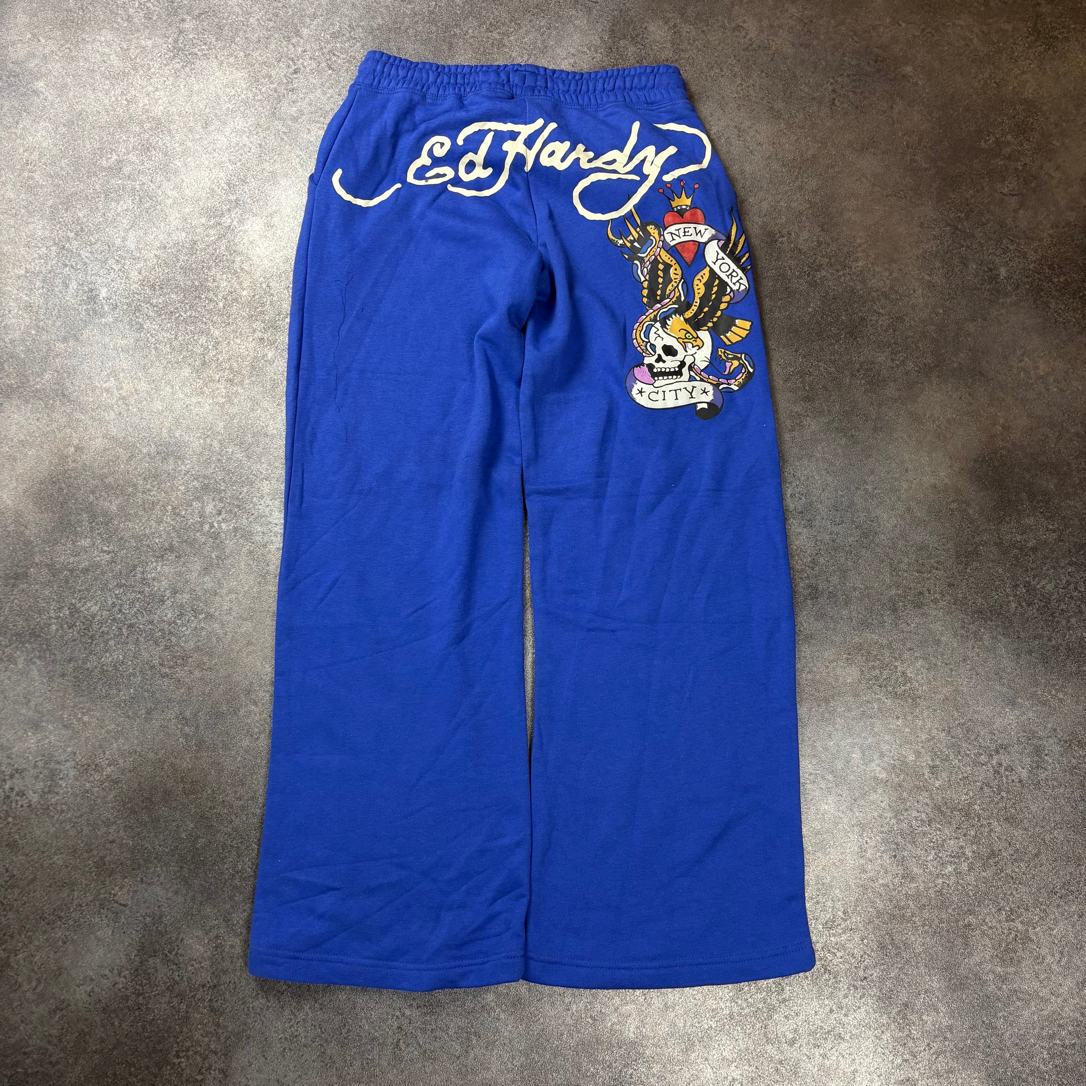 ED HARDY TRACKSUIT - BLUE