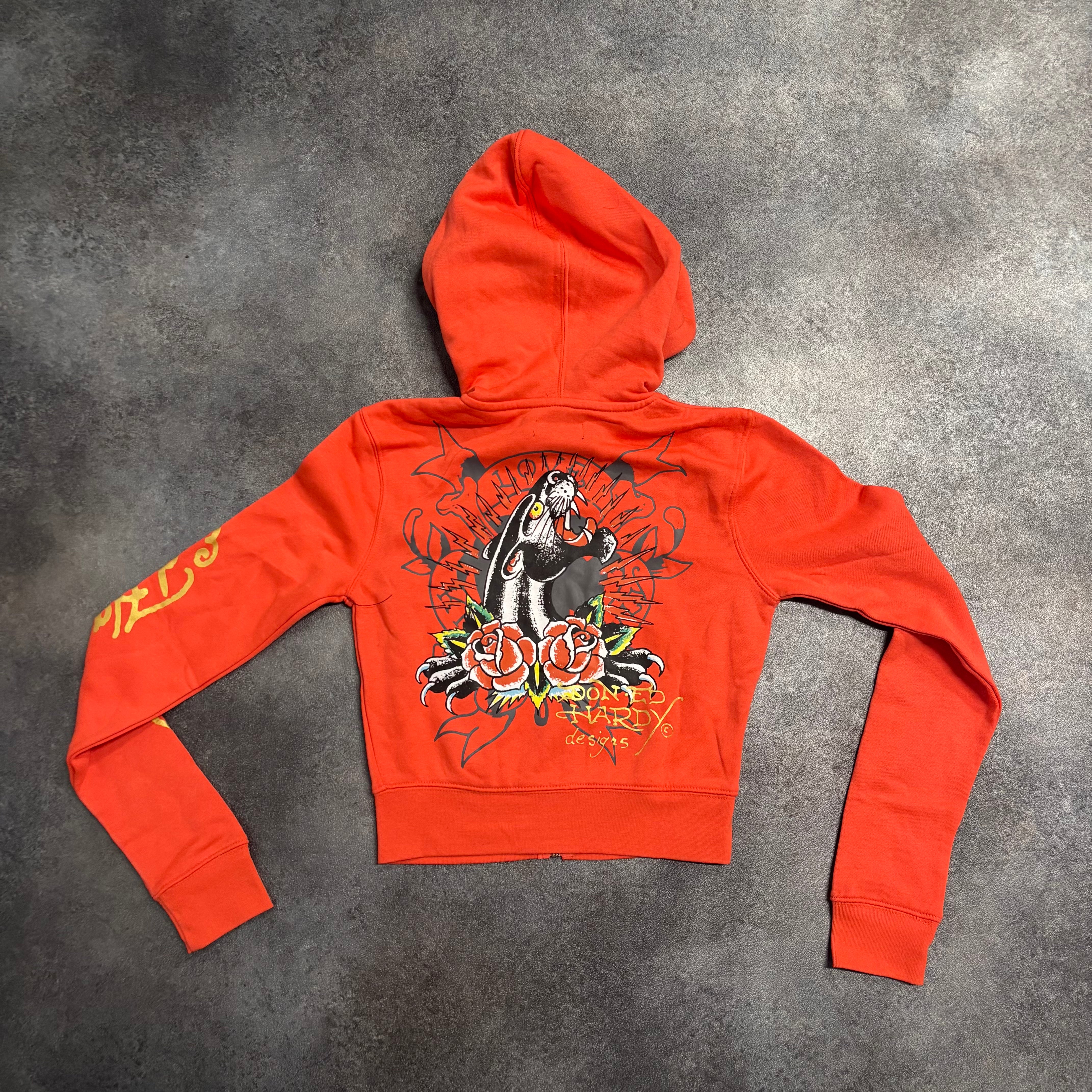 ED HARDY JUMPER - ORANGE