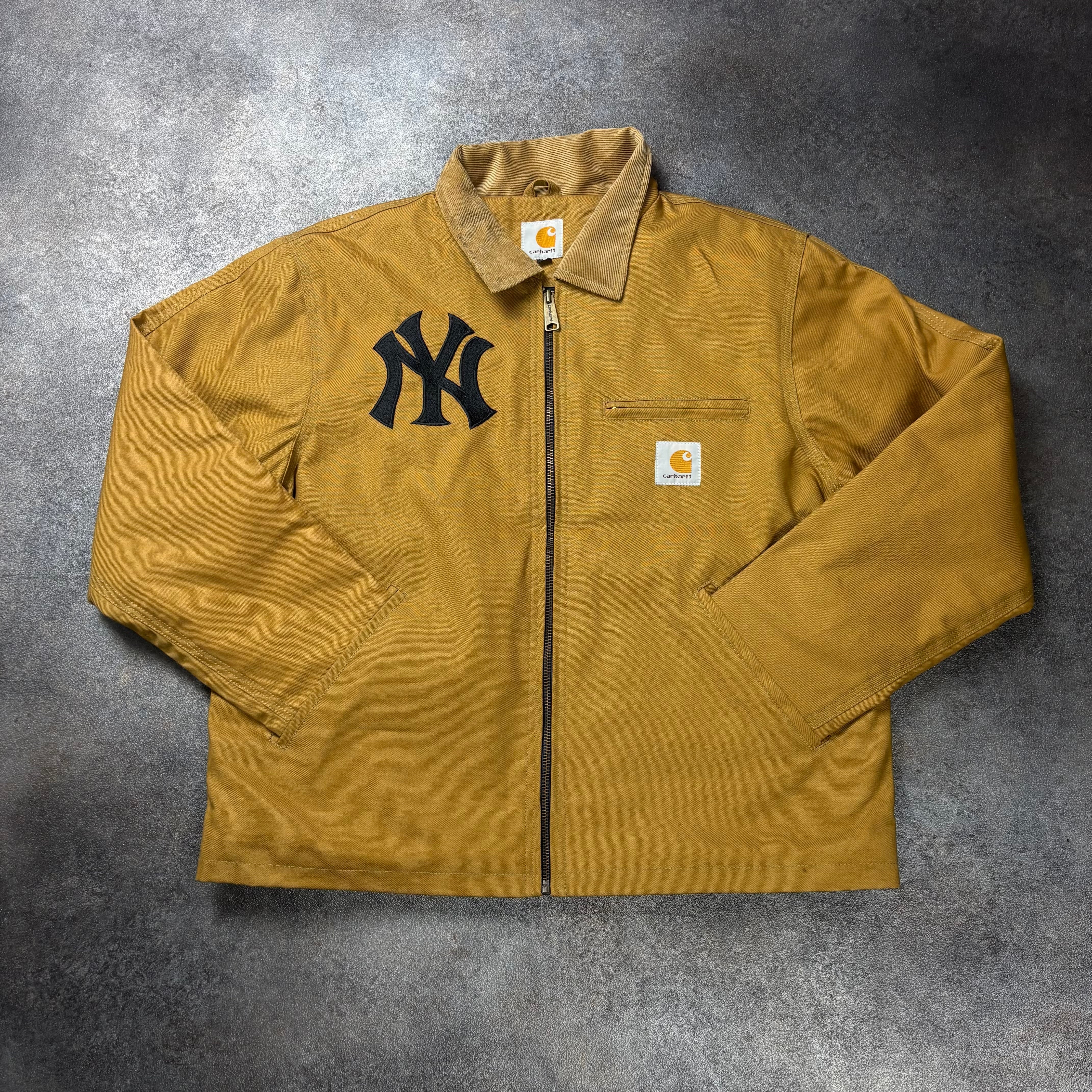 CARHARTT NY DETROIT JACKET - YELLOW