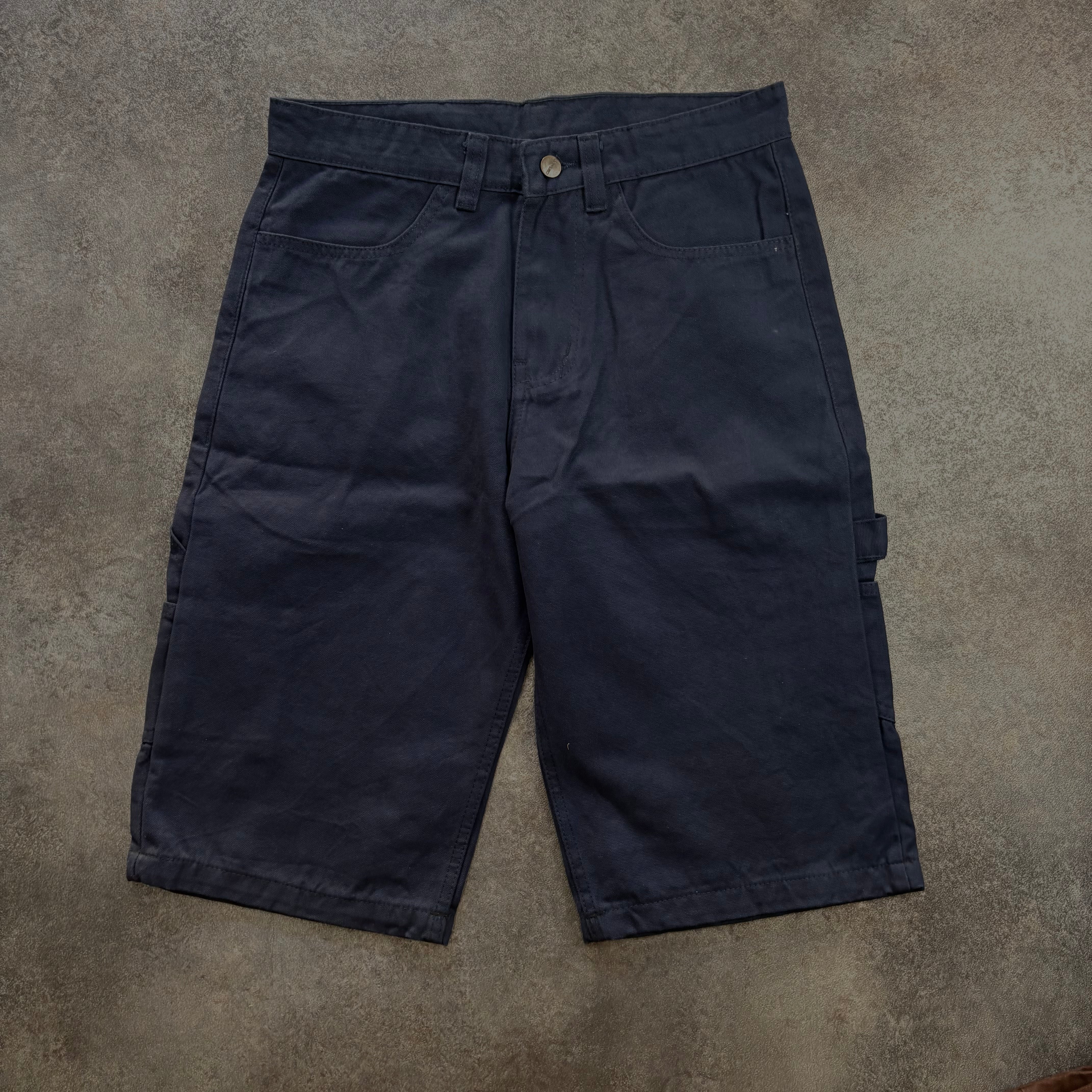 Carhartt Rugged Duck Canvas Carpenter Shorts - Navy