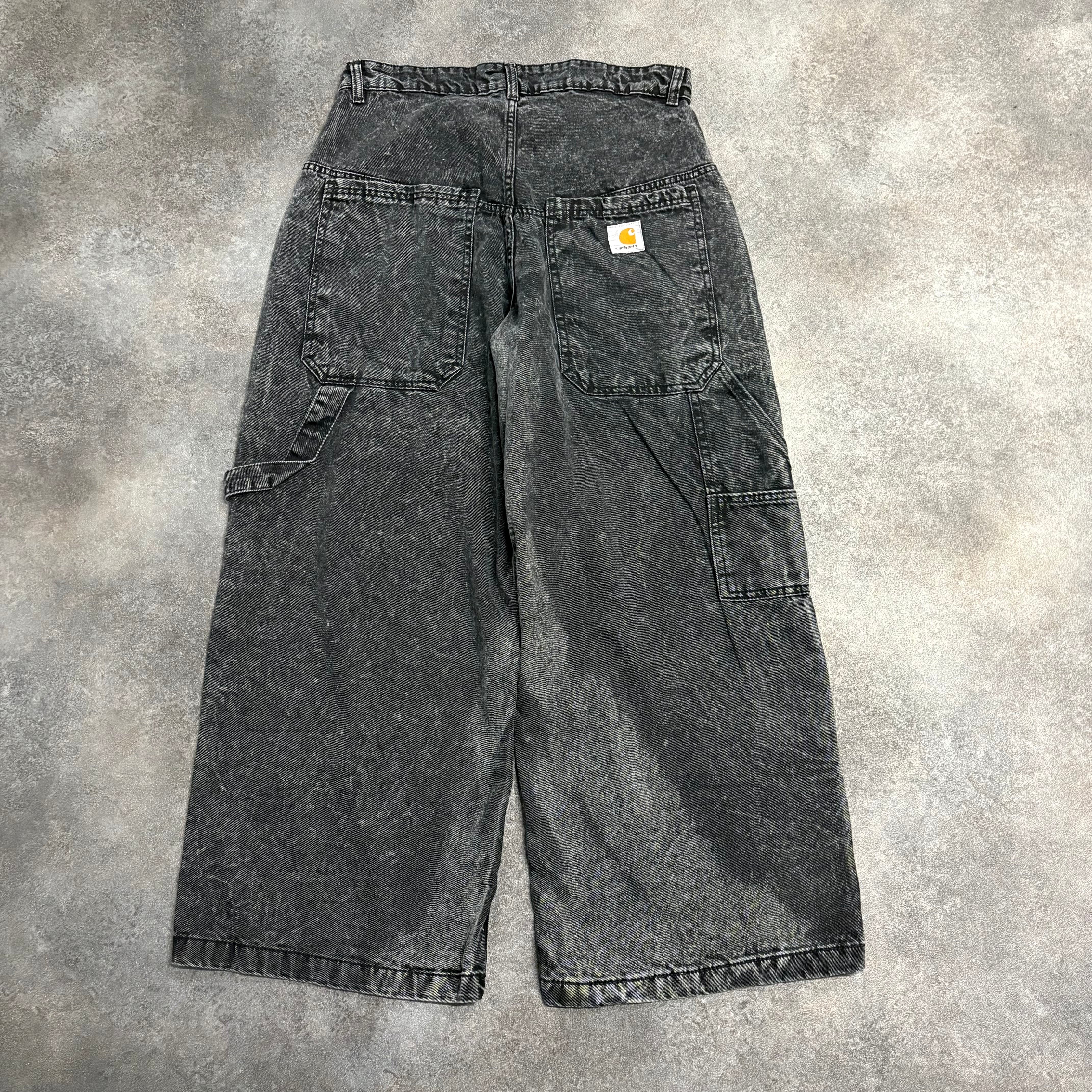 CARHARTT OG BAGGY DOUBLE KNEE JEANS - GREY