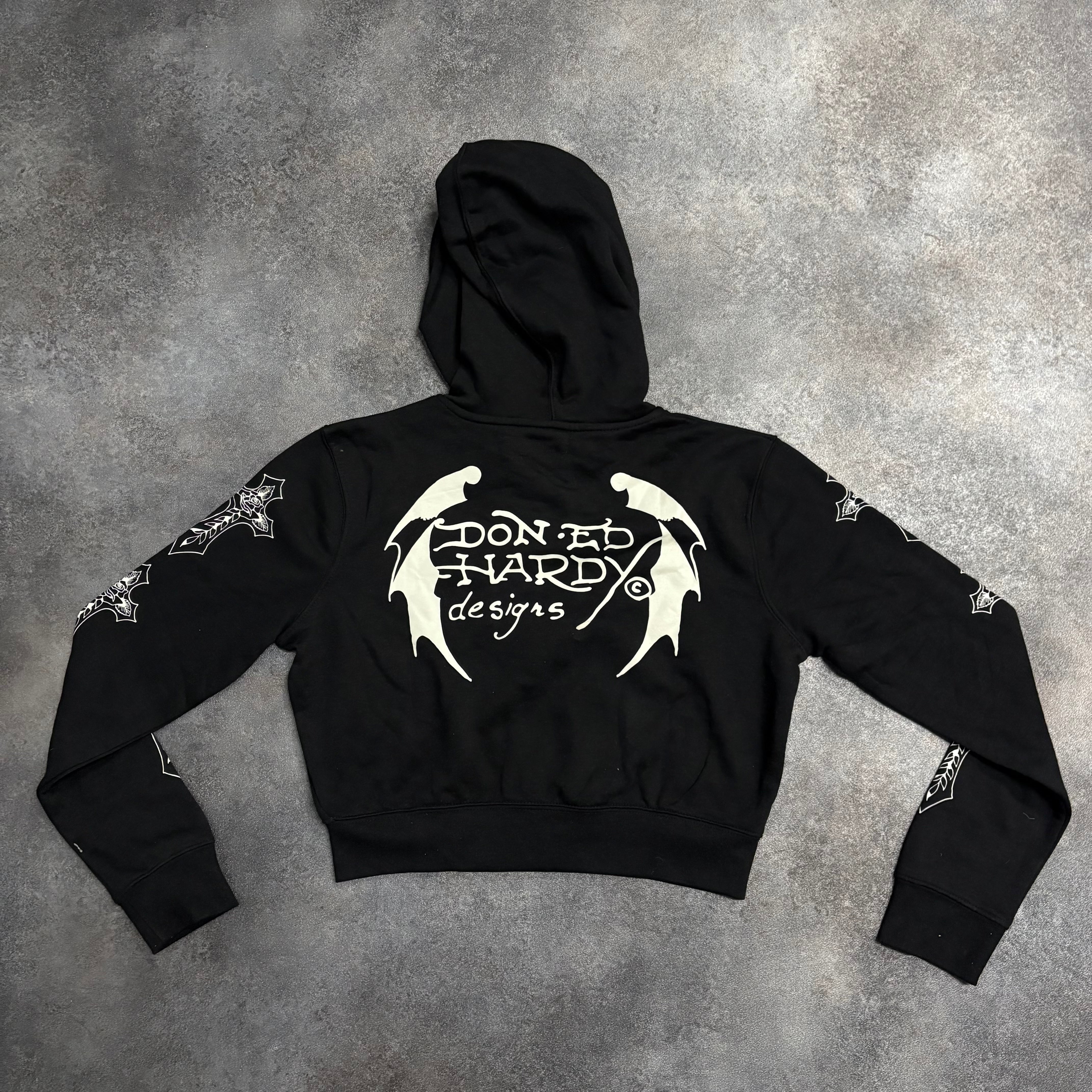 ED HARDY TRACKSUIT - BLACK/WHITE