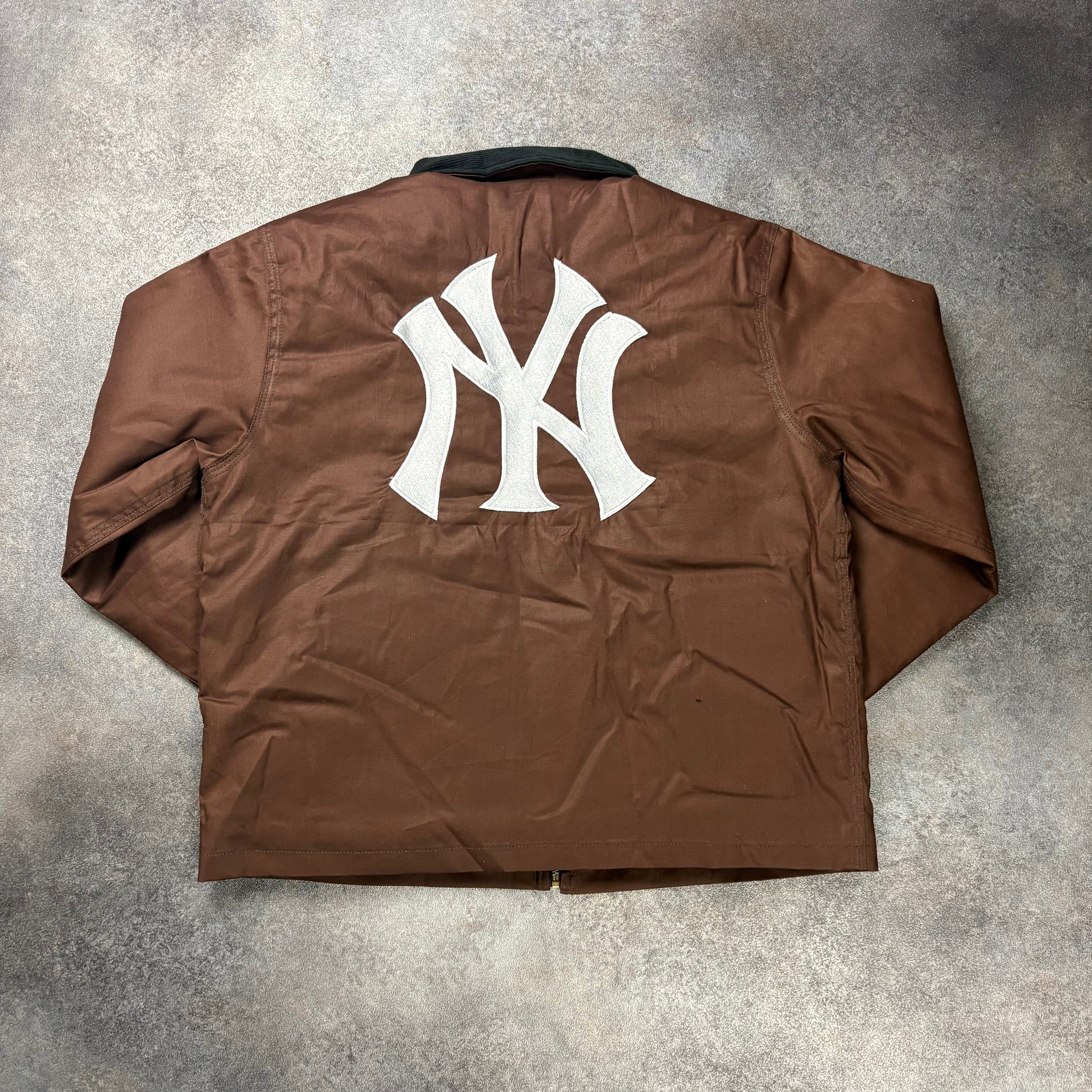 CARHARTT NY DETROIT JACKET - BROWN