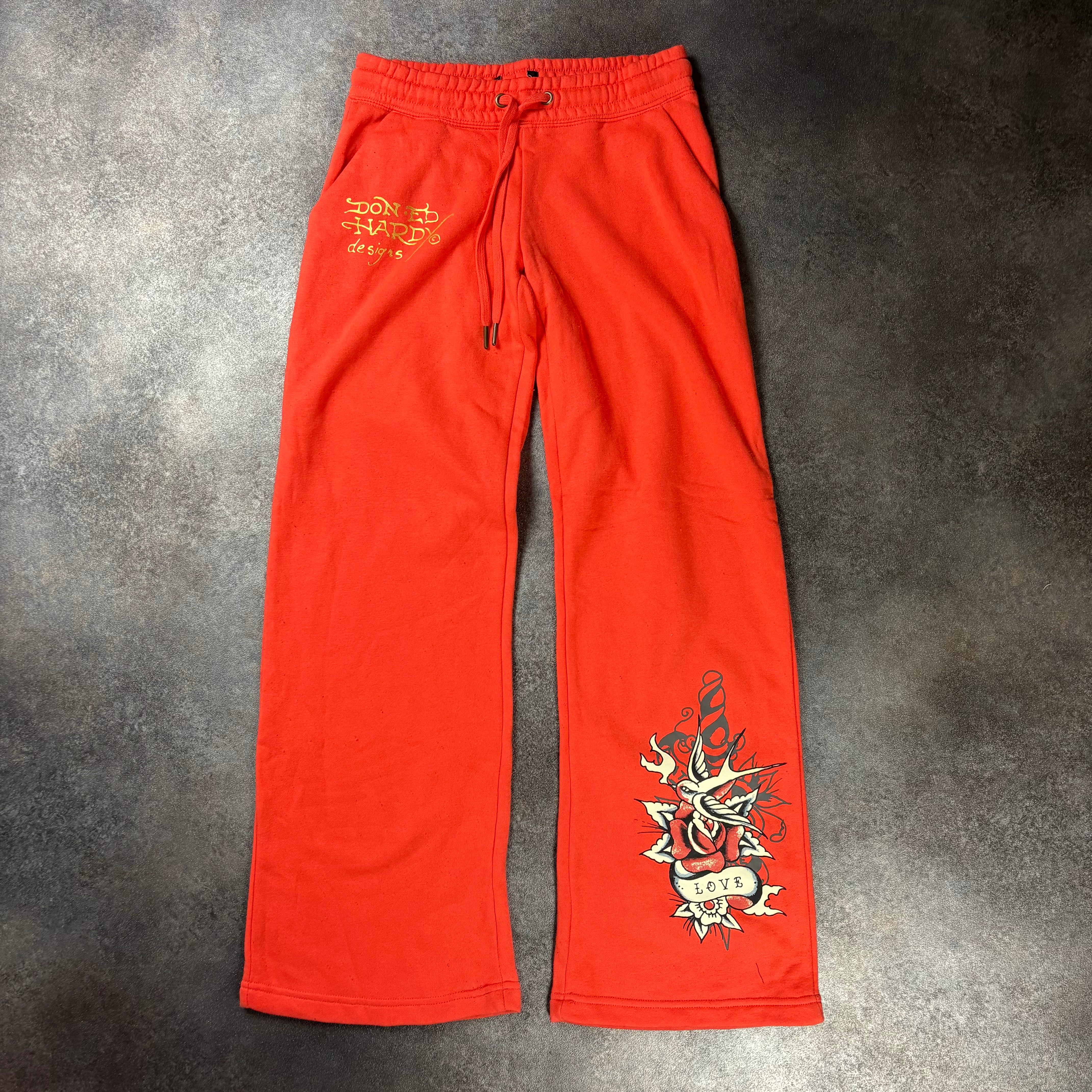ED HARDY TRACKSUIT - ORANGE