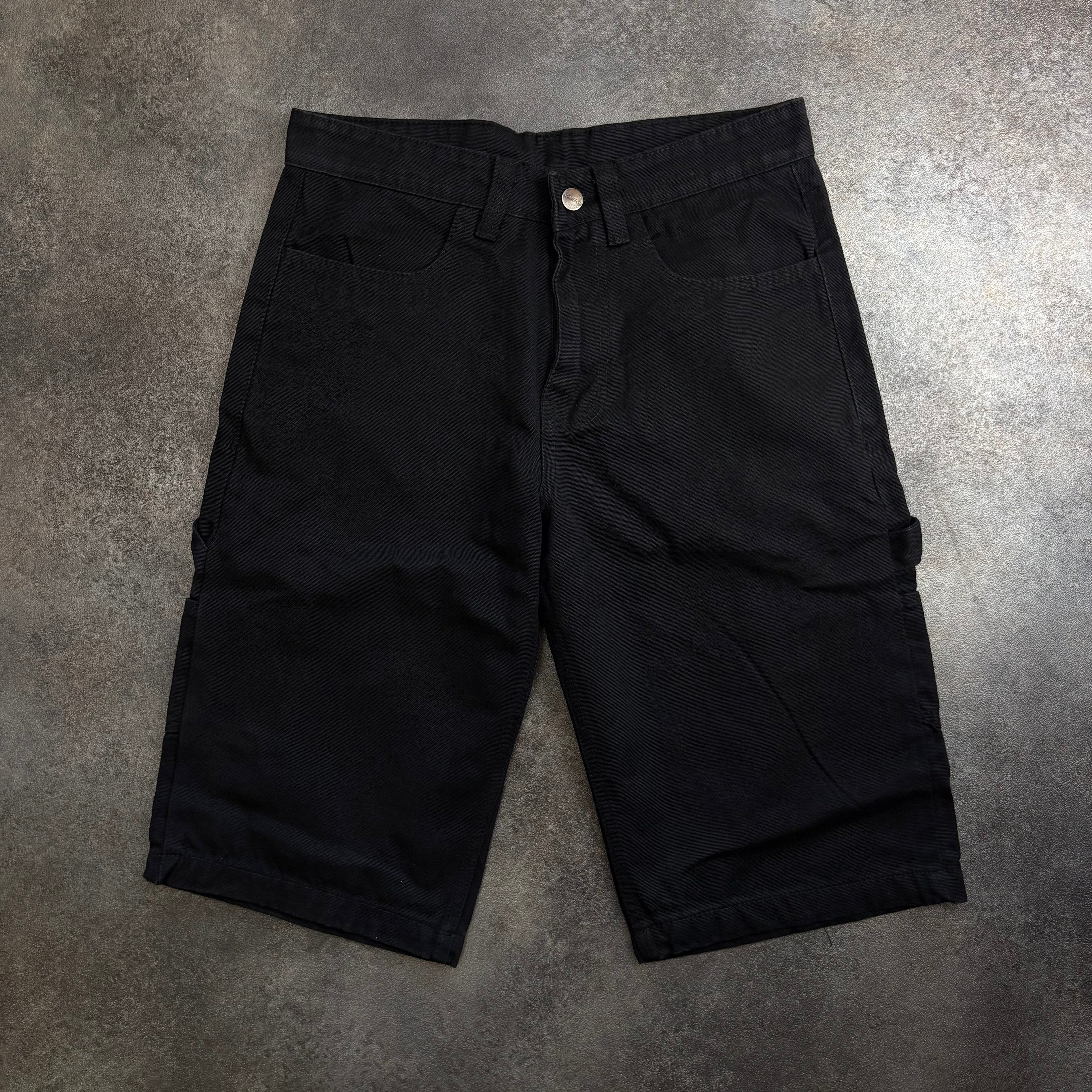 Carhartt Rugged Duck Canvas Carpenter Shorts - Black