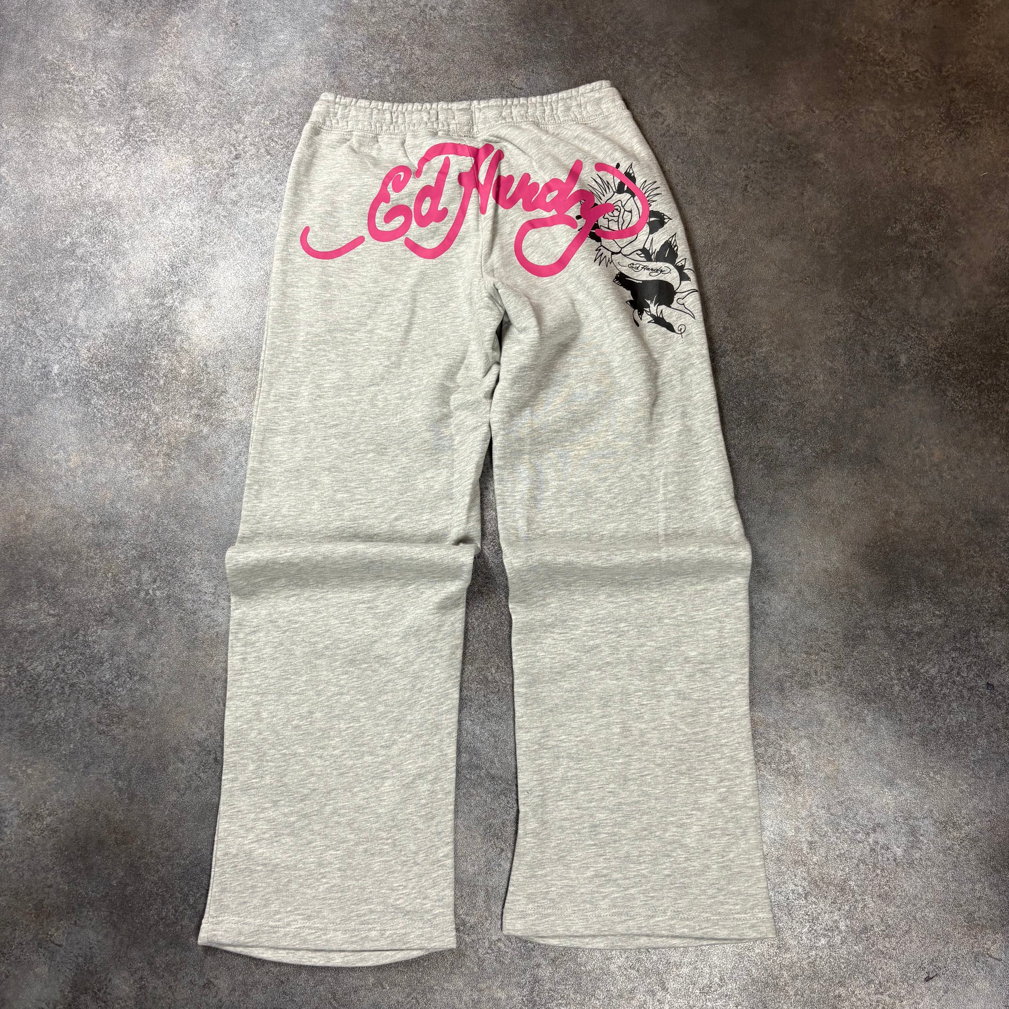 ED HARDY TRACKSUIT - GREY