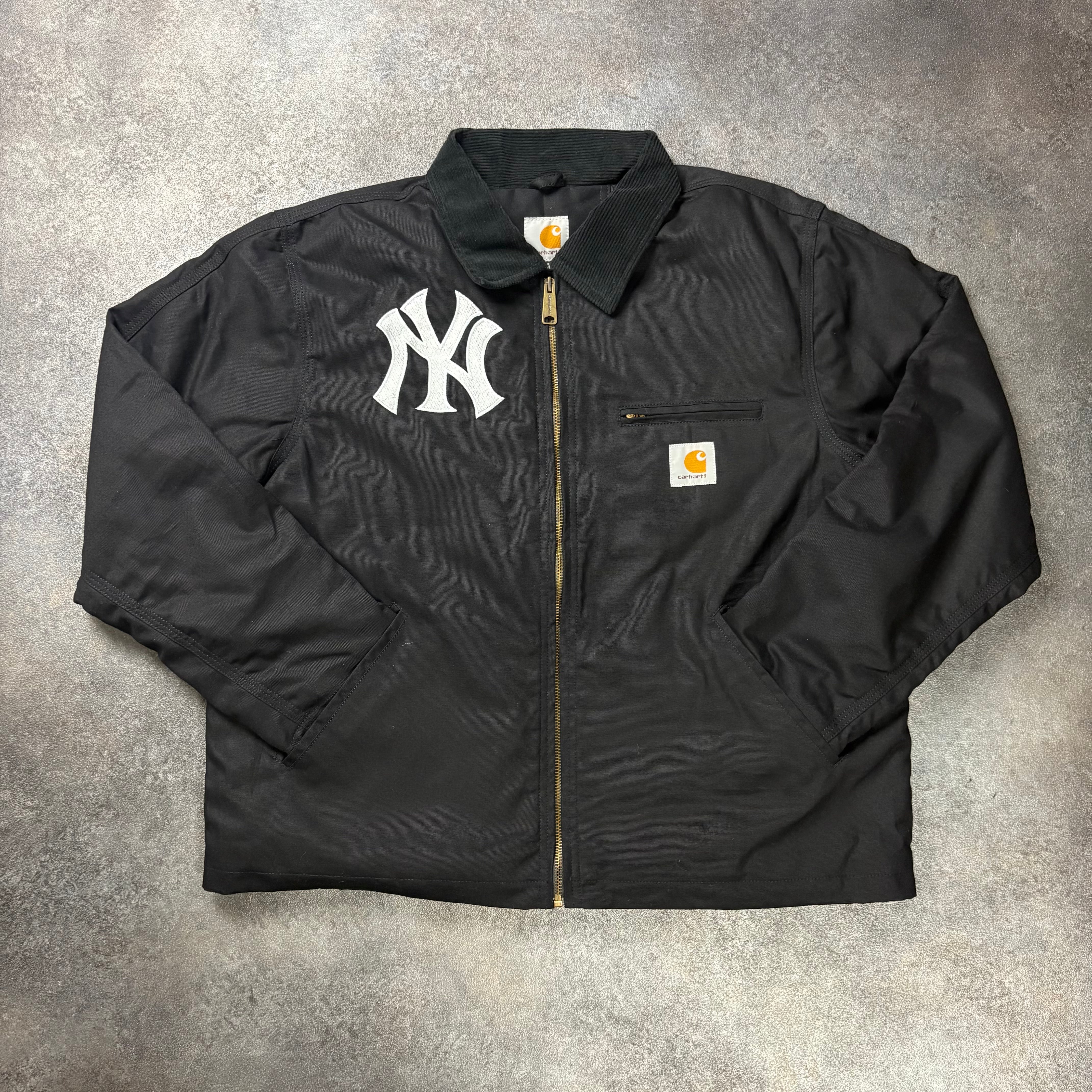 CARHARTT NY DETROIT JACKET - BLACK