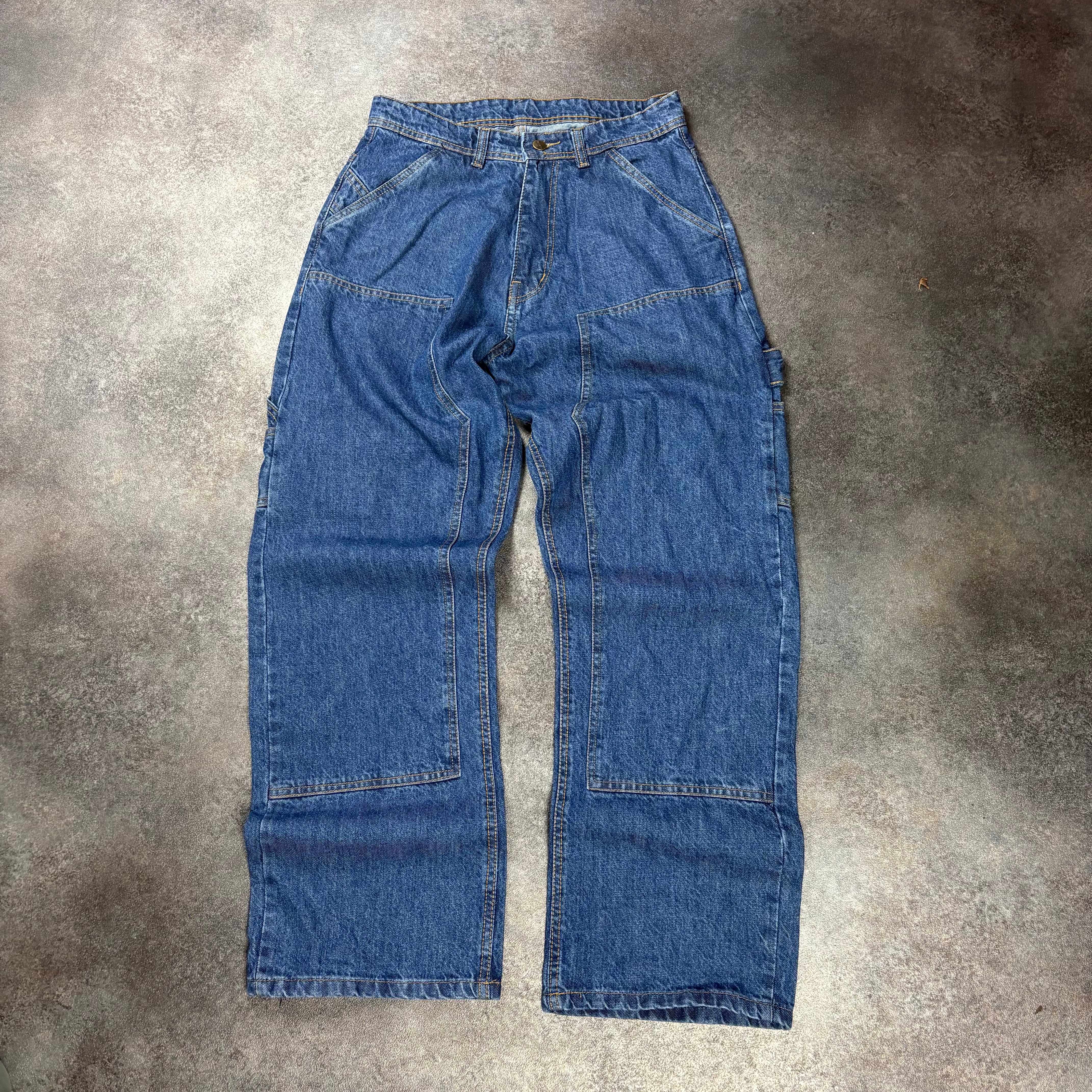 CARHARTT OG DOUBLE KNEE JEANS - BLUE
