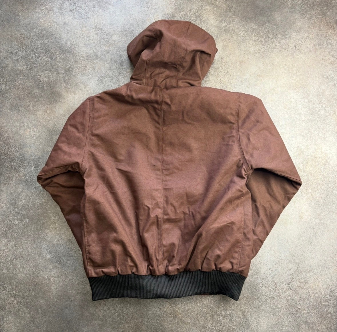 CARHARTT ACTIVE HOODED JACKET - BROWN